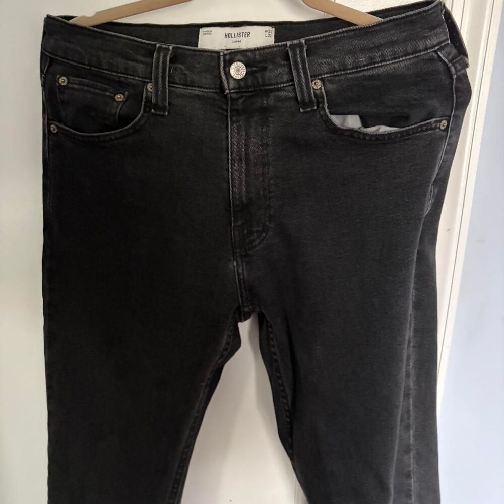 Hollister-co Men's Black Jeans